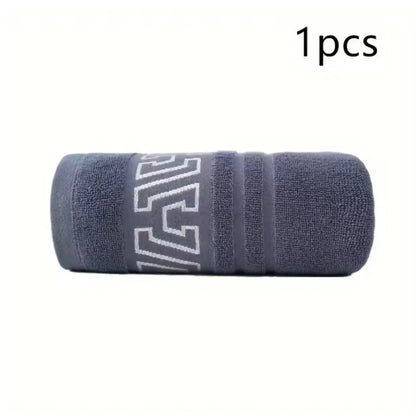 380g Pure Cotton Thick Bath Towel — 70×140 cm, Soft & Absorbent, No Shedding