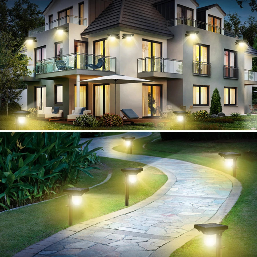 New Solar Lamp Waterproof Motion Sensor